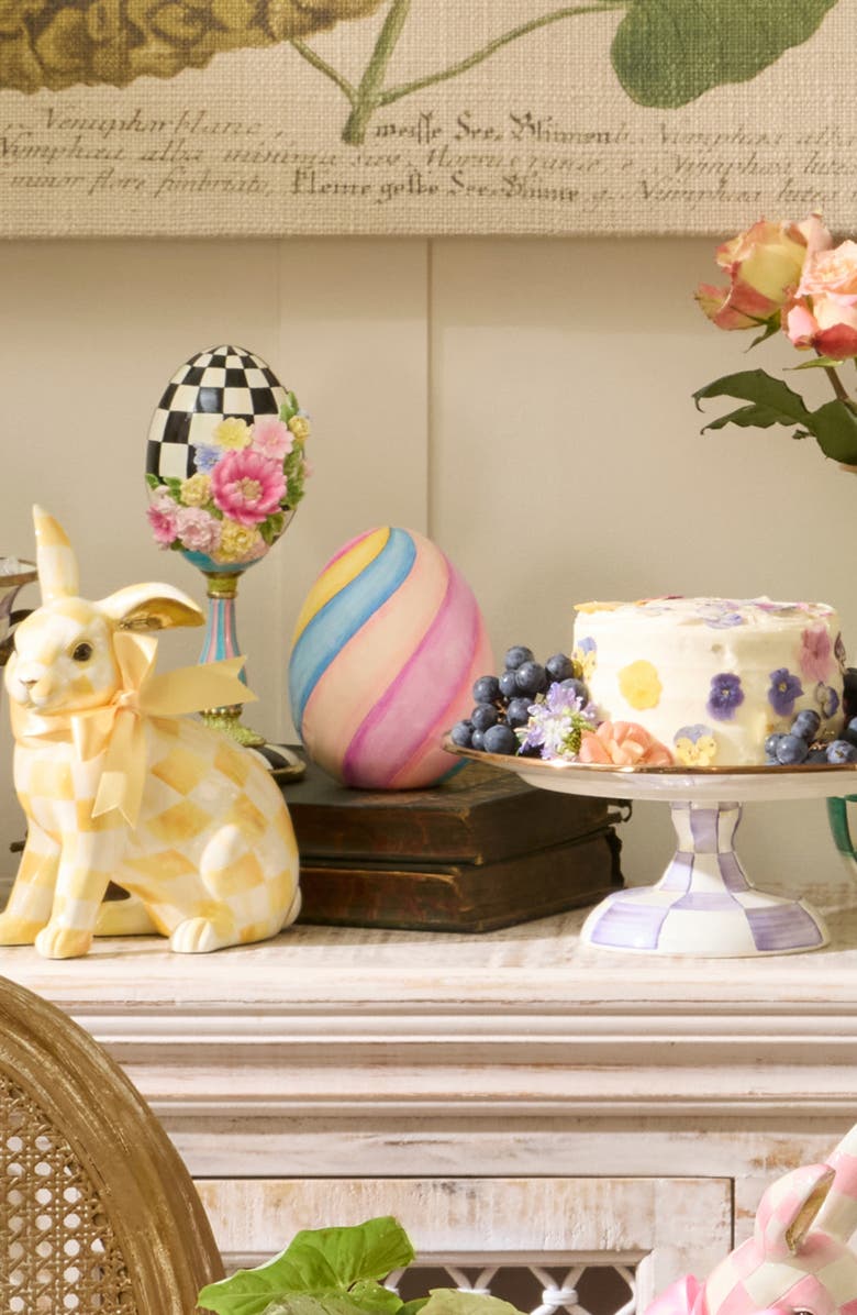 MACKENZIE CHILDS Frolic Spring Swirl Mini Egg, Alternate, color, Multi