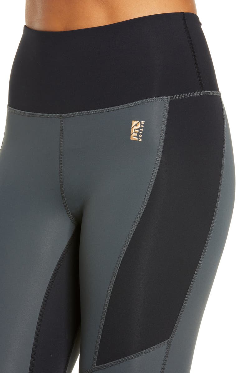 P.E Nation P.E. Nation League High Waist Leggings, Alternate, color,