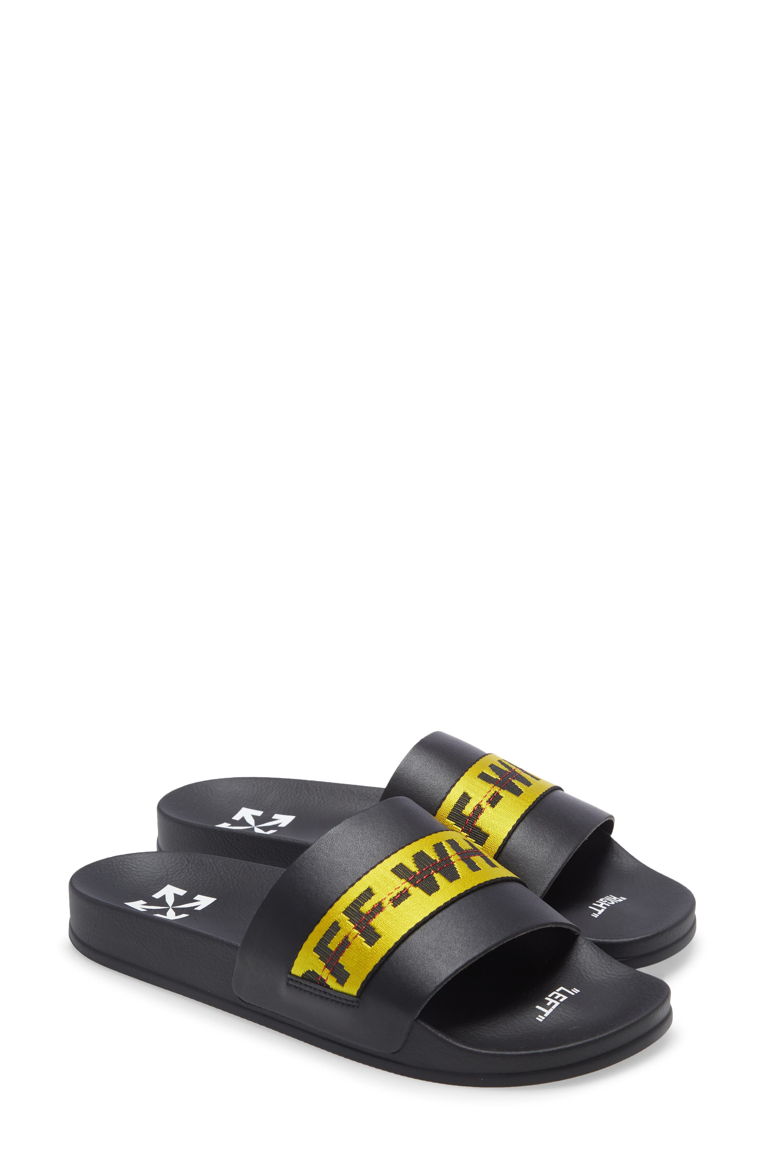 Off-White Industrial Pool Slide Sandal, Main, color, 
