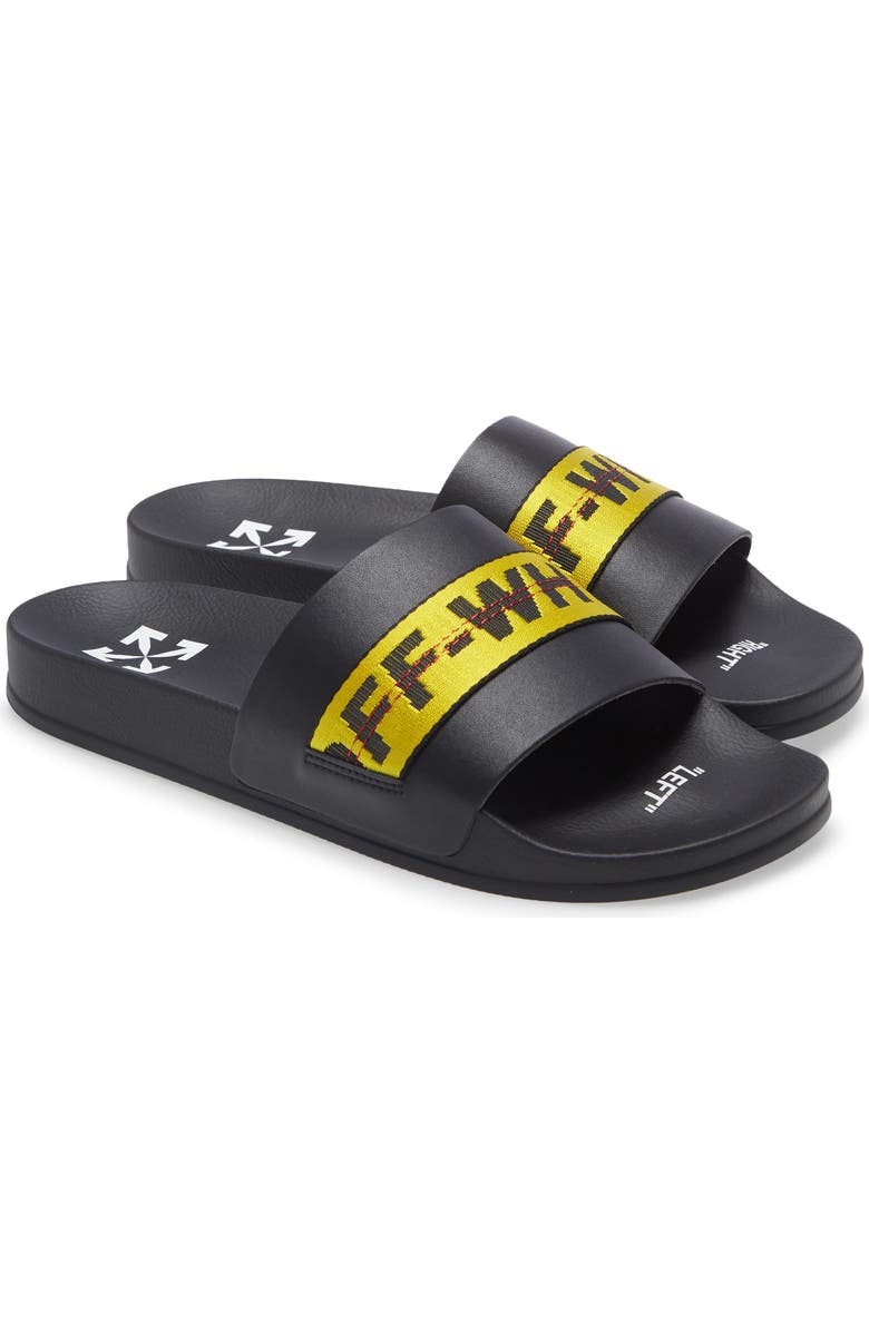 Off-White Industrial Pool Slide Sandal, Main, color,