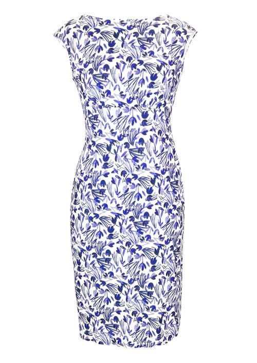 Alie Street London Pippa Shift Dress Petite In Blue