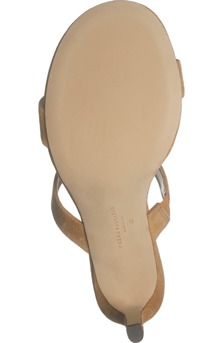 Freda Salvador Poppy Double Strap Sandal, Alternate, color, Bog Suede