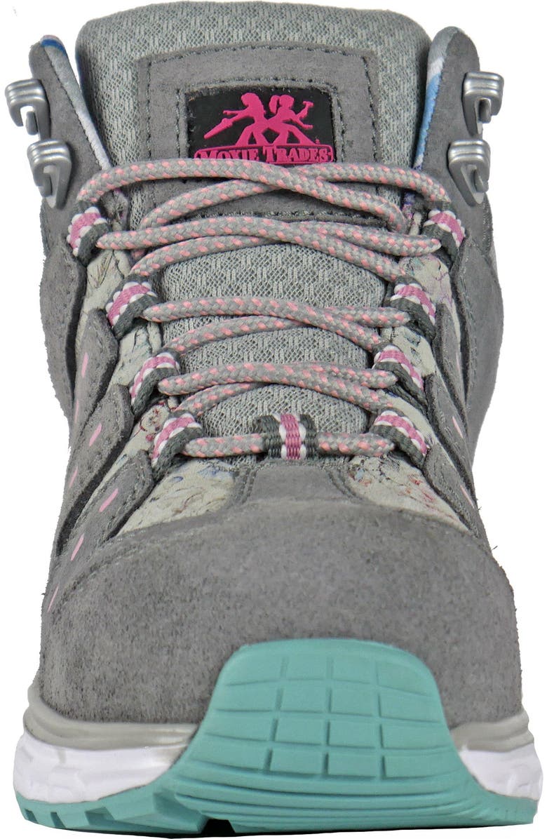Moxie Trades Moxie Trisha Womens Composite Toe Work Shoe Grey, Alternate, color, Grey