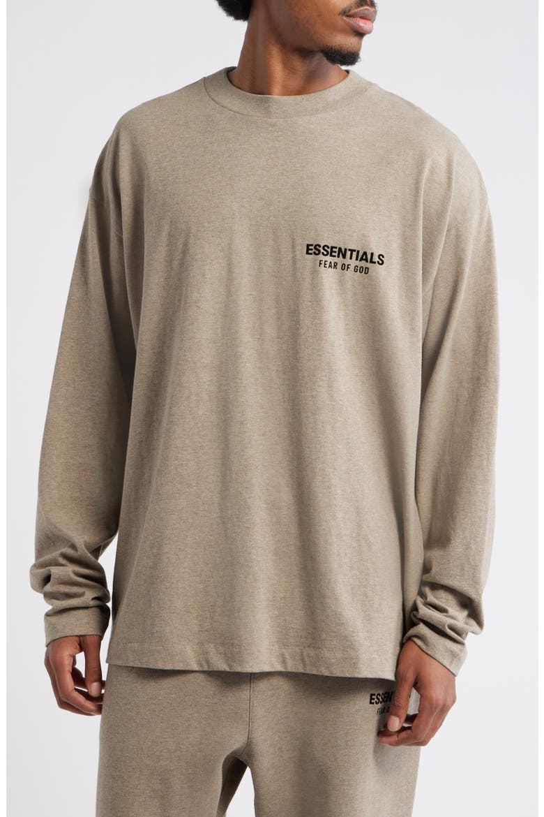 Classic Fit Long Sleeve Logo Graphic T-Shirt, Main, color, HOMESTEAD HEATHER