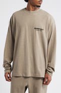 Fear of God Essentials Classic Fit Long Sleeve Logo Graphic T-Shirt