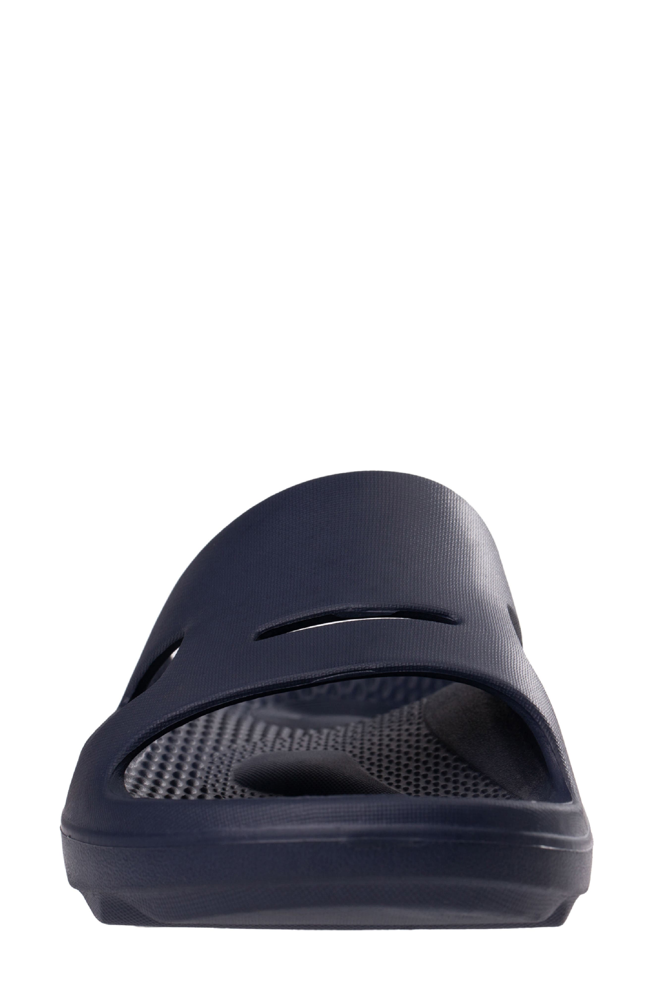 Fusion Strive Slide Sandal, Alternate, color, NAVY