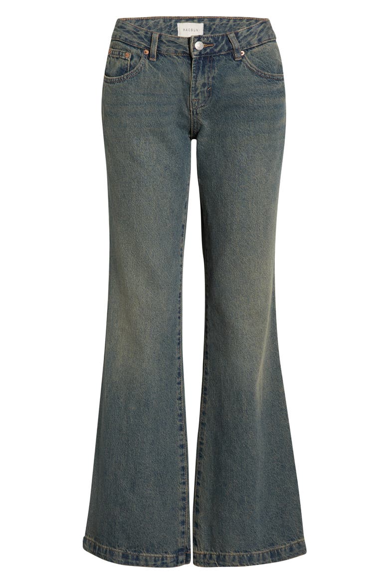 Jade Low Rise Bootcut Jeans, Alternate, color, MEDIUM INDIGO