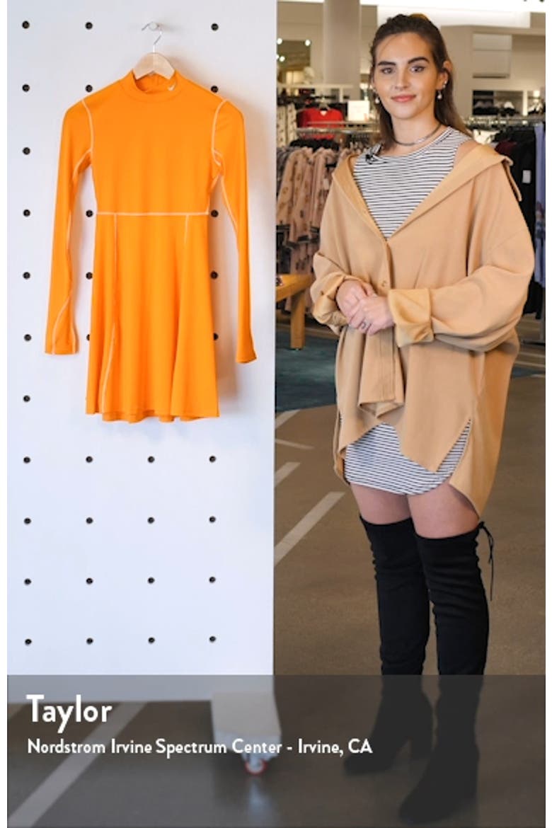 x Olivia Kim NRG Long Sleeve Performance Tennis Dress video