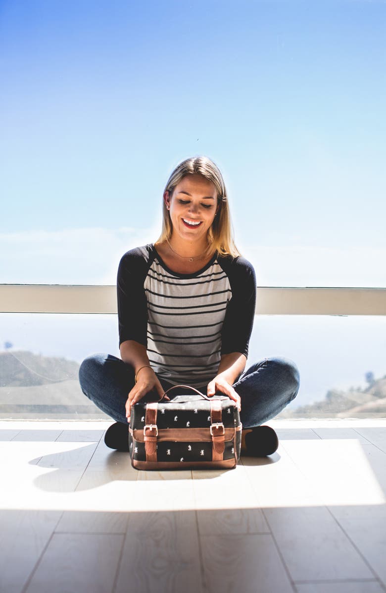 Picnic Time Mickey Mouse - Lunch Bag, Alternate, color, Black