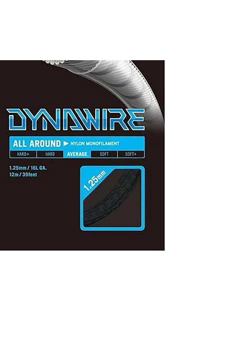 YONEX Dynawire 16Lg 1.25mm Tennis String, Alternate, color, Black