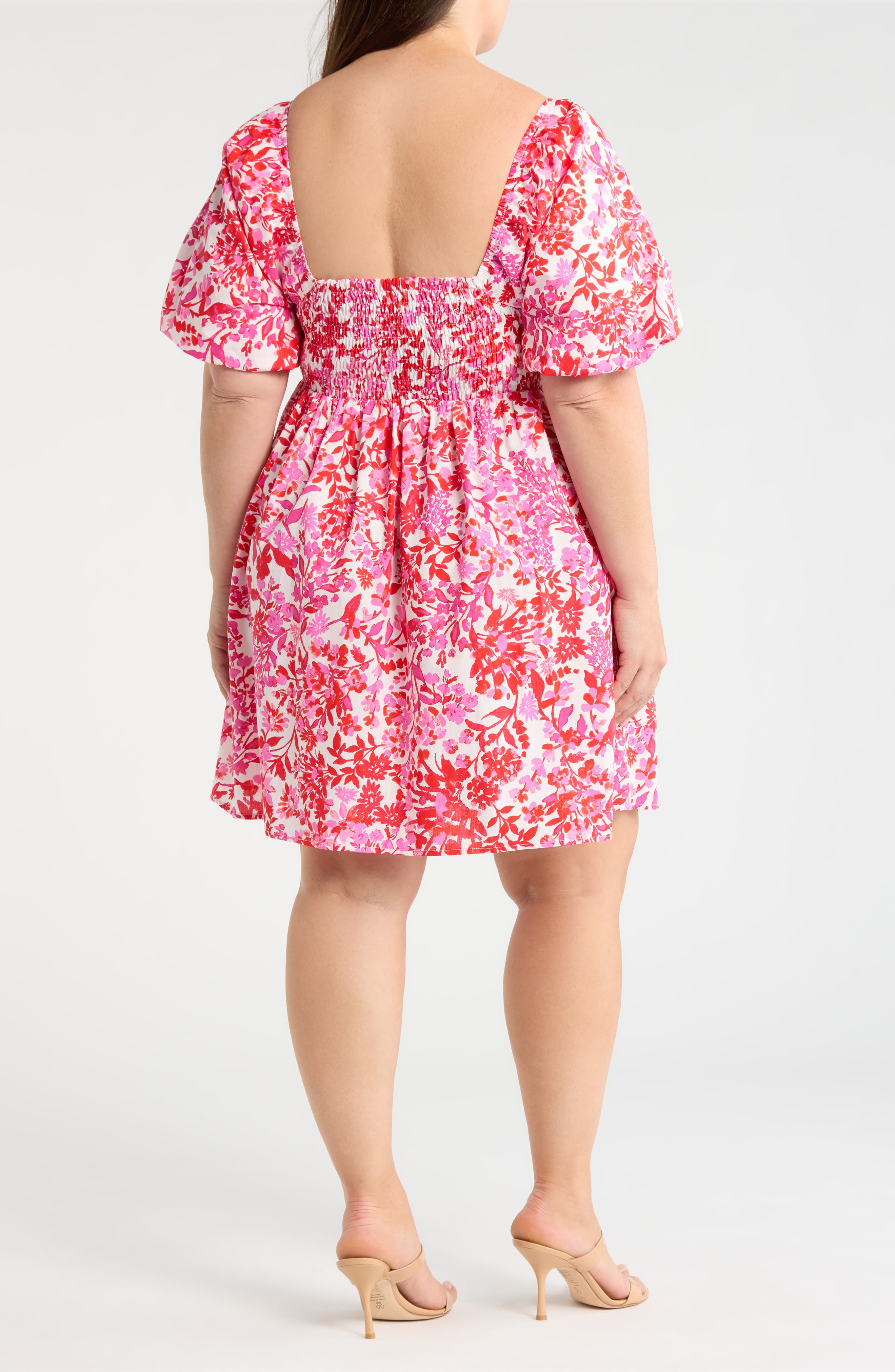 Reidy Floral Samia Smocked Minidress - image 2