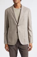 Boglioli Overcheck Wool Sport Coat