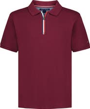 Tommy Hilfiger Kids' Signature Zip Polo