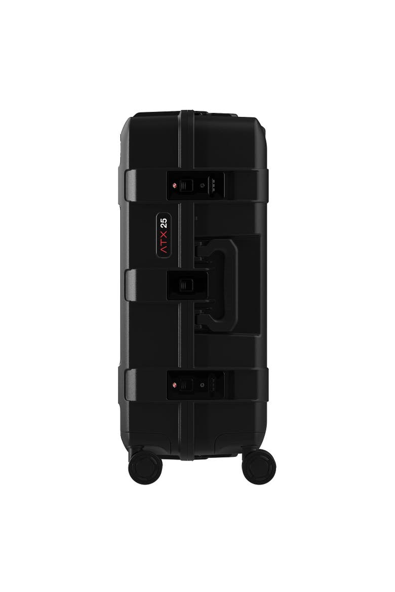 ATX Luggage Hard Case 25" Check in Luggage with Wheels, Alternate, color, Black