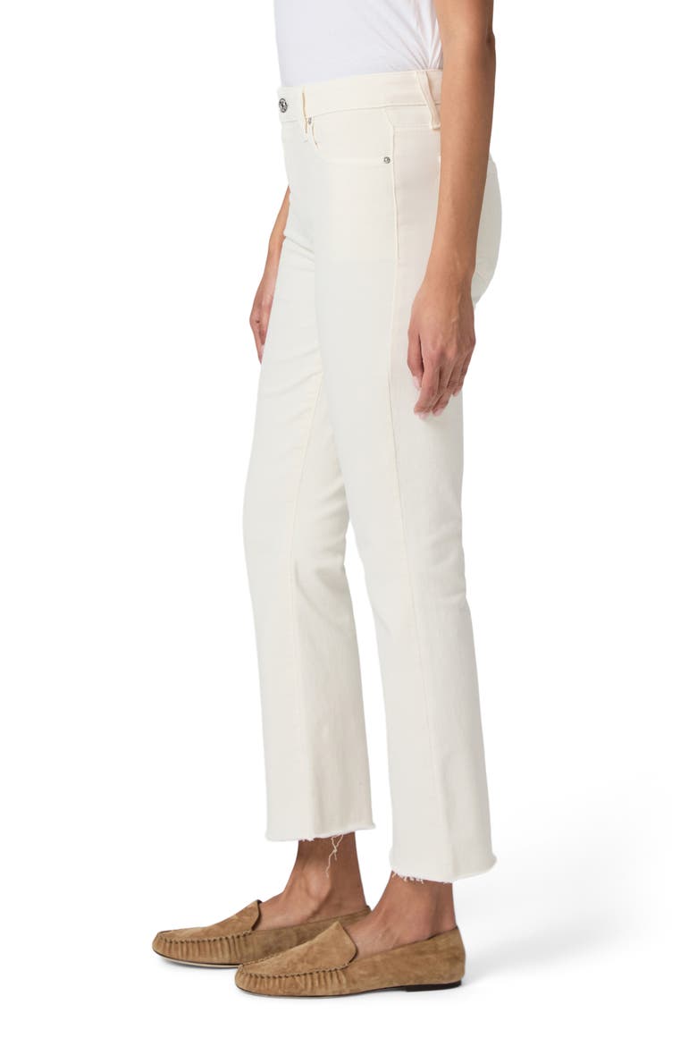 Mason Raw Hem Ankle Straight Leg Jeans, Alternate, color, CREAM CLOUD