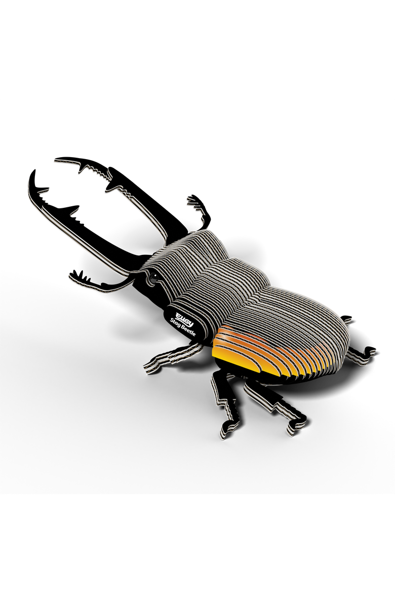 Stag Beetle 3D Puzzle, Alternate, color, No Color