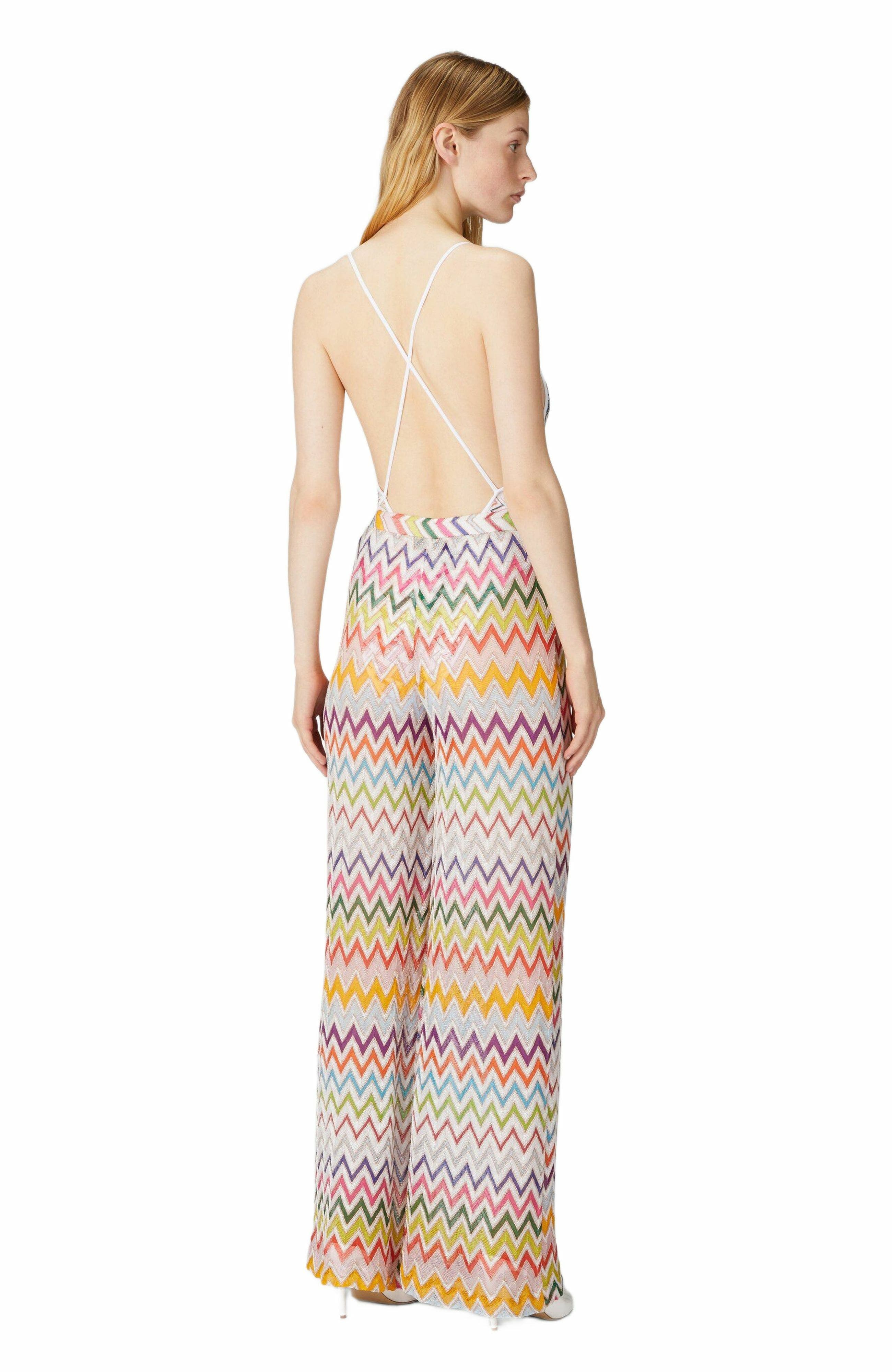 Palazzo Pants With Elastic Waist - image 2