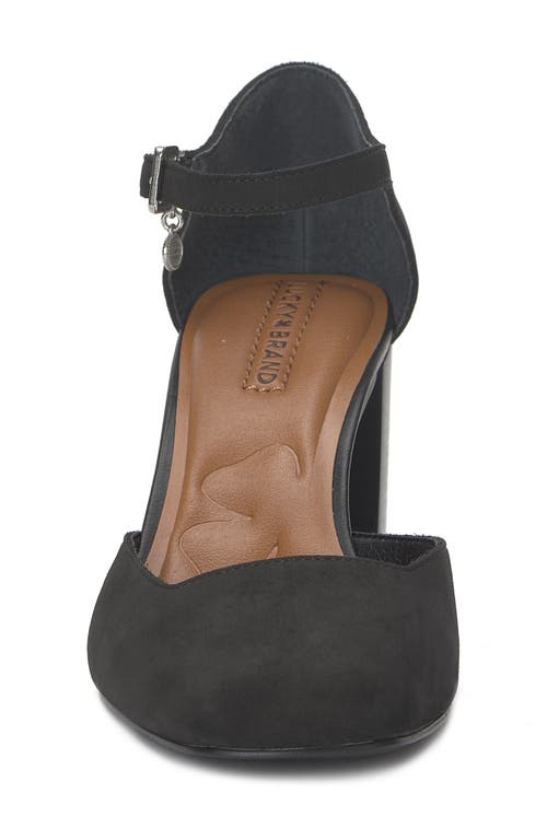 Lucky Brand Kanira Ankle Strap Pump In Black