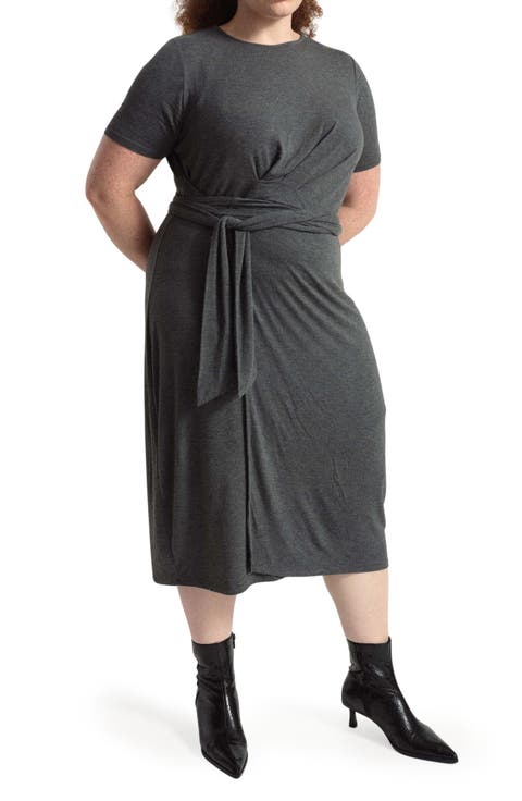 Delilah Tie Waist Midi Dress