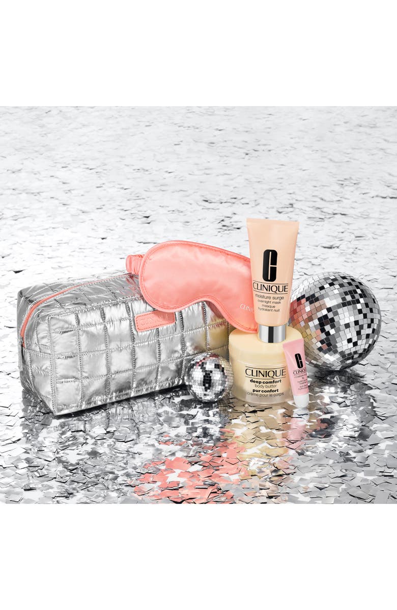 Clinique Bedtime Essentials Moisturizing Skin Care Holiday Gift Set $147 Value, Alternate, color,