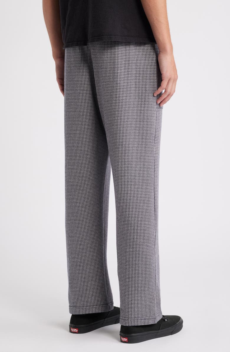 KROST Houndstooth Jacquare Cotton Blend Knit Drawstring Pants, Alternate, color, 