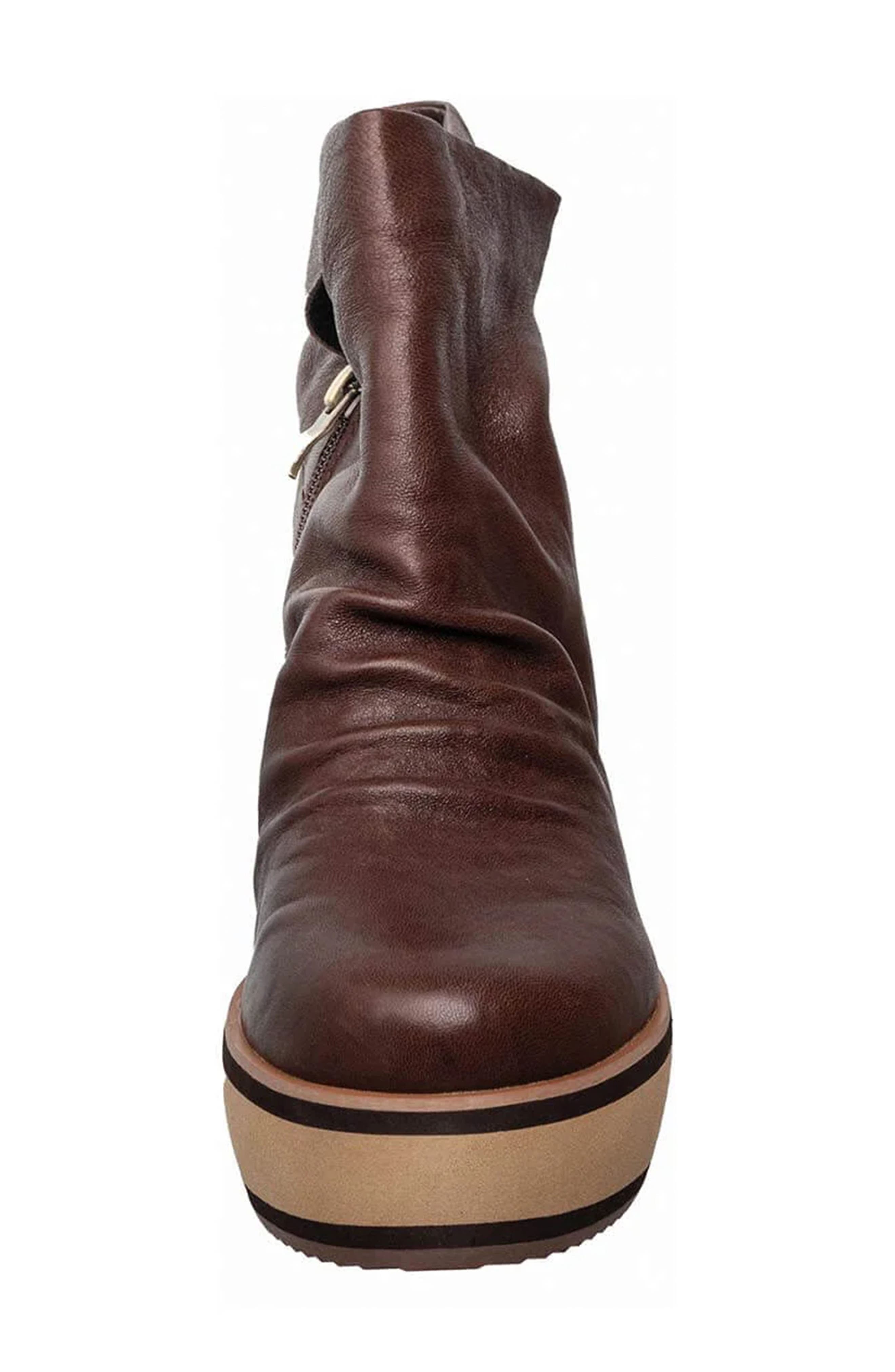 ANTELOPE Flora Platform Wedge Bootie, Alternate, color, 