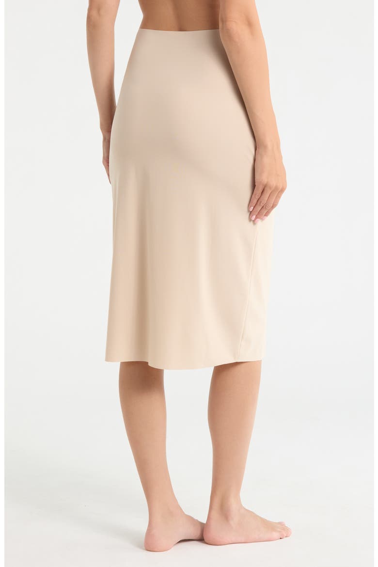 Invisible Edge Slip Skirt, Alternate, color, BEIGE SMOKE