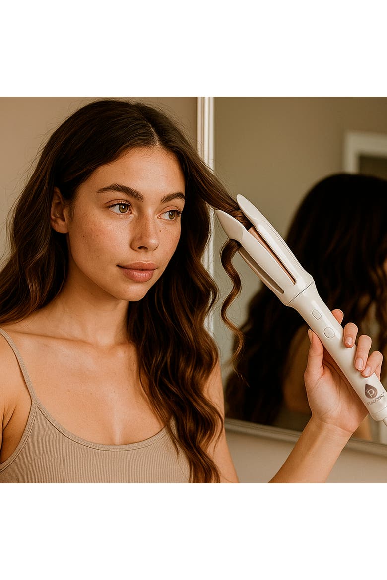 Automatic Curling Iron  Salon-Quality Curls in Minutes, Alternate, color, White