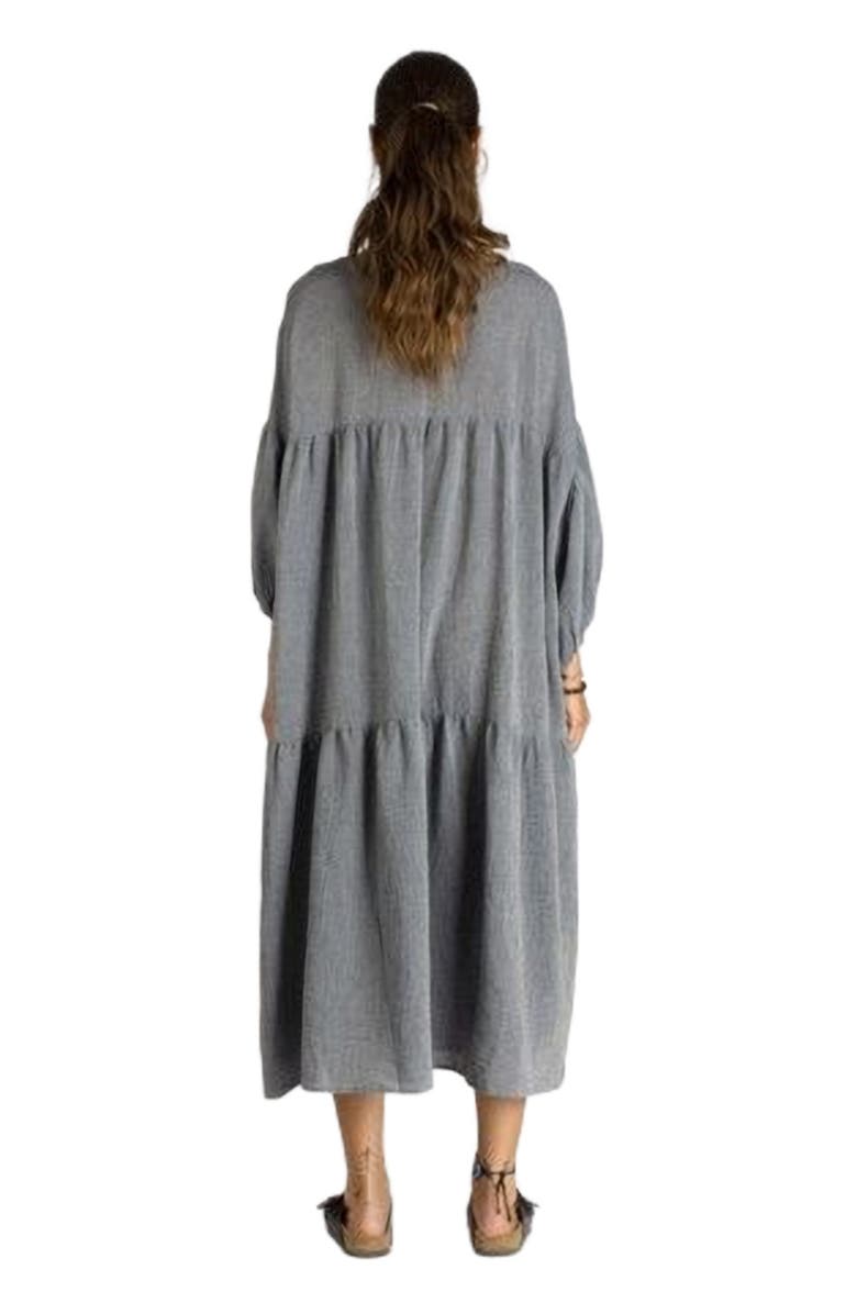 loom.ist Sile Fully-Pleated Dress, Alternate, color, Marine