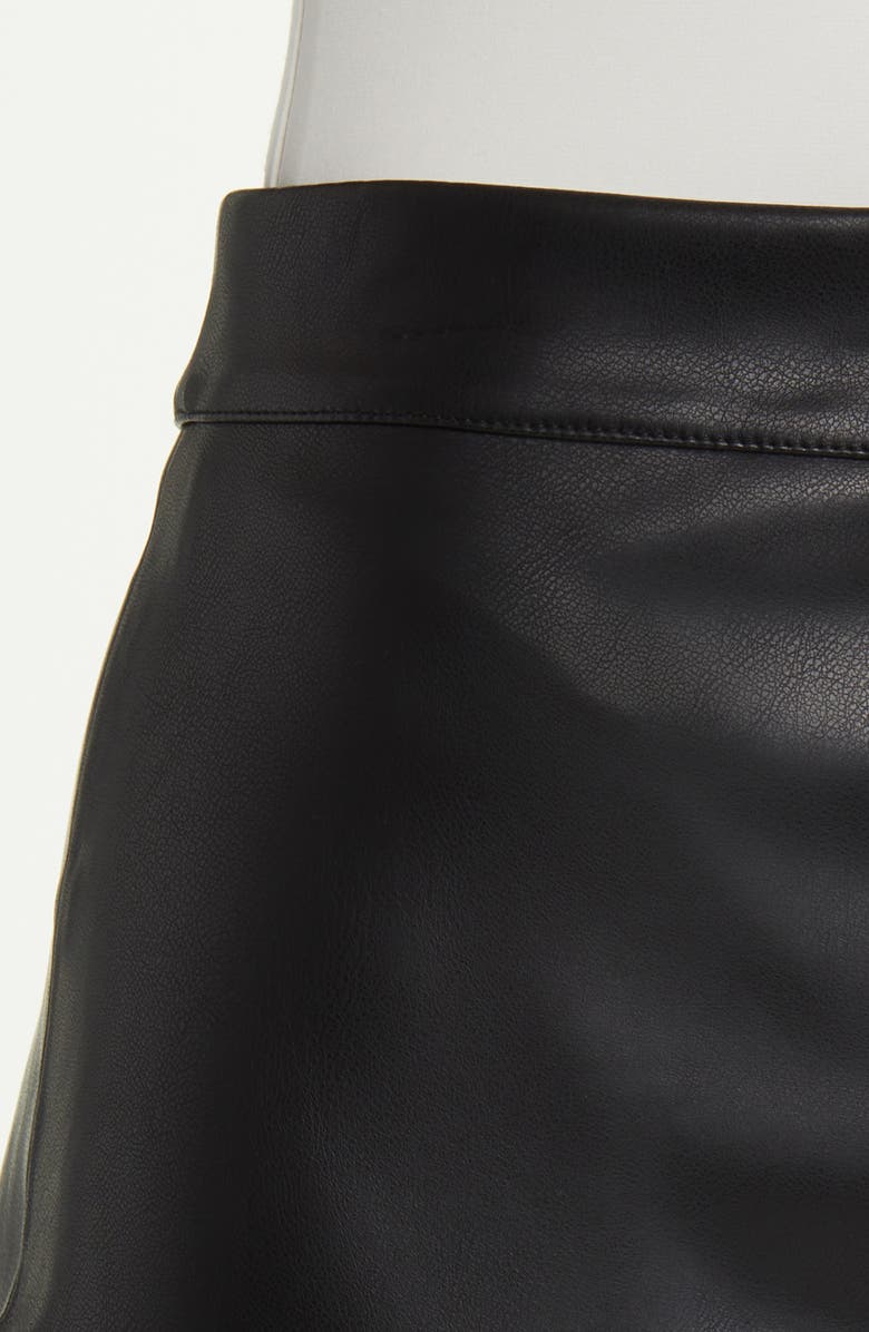 Masai Copenhagen Panadi Faux Leather Ankle Pants, Alternate, color, Black