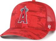 '47 Men's '47 Red Los Angeles Angels Fiji Trucker Adjustable Hat