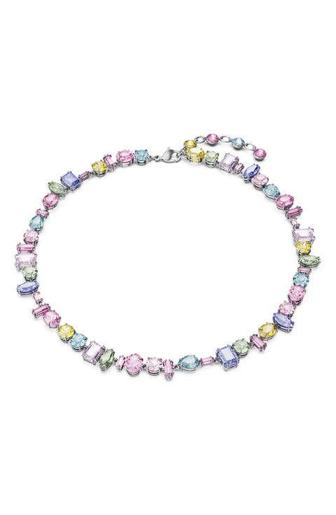 Gema Crystal Collar Necklace