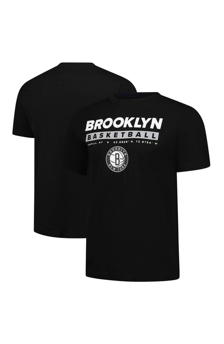 FANATICS Men's Fanatics  Black Brooklyn Nets Location Just Net T-Shirt, Main, color, Black