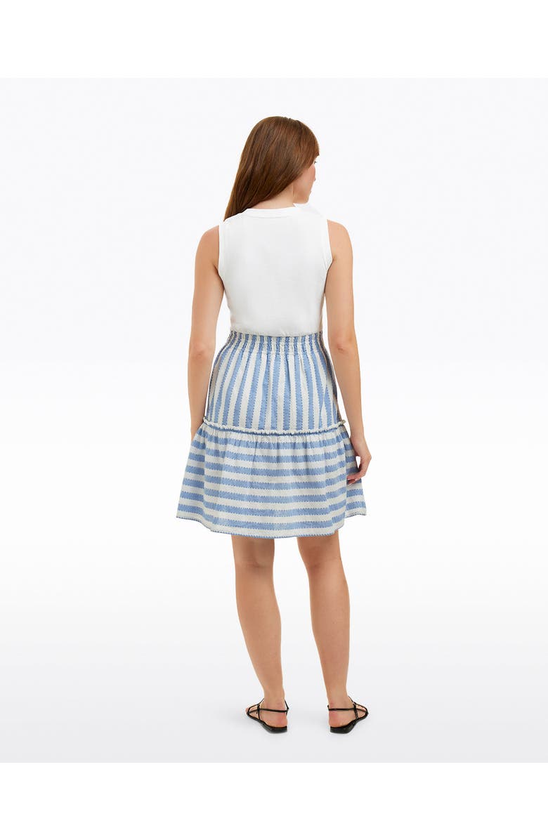 Draper James Arden Mixed Media Shirtdress, Alternate, color,