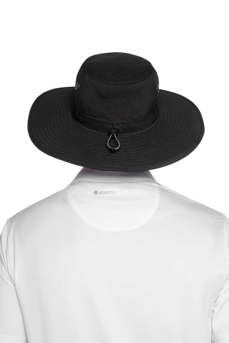 Leo Wide Brim Hiking Hat, UPF 50+ Sun Protection, Alternate, color, Black