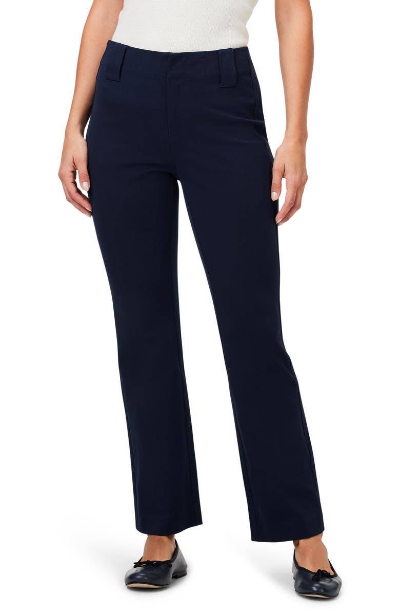 NIC+ZOE Plaza Demi Stretch Bootcut Pants, Main, color, Dark Indigo