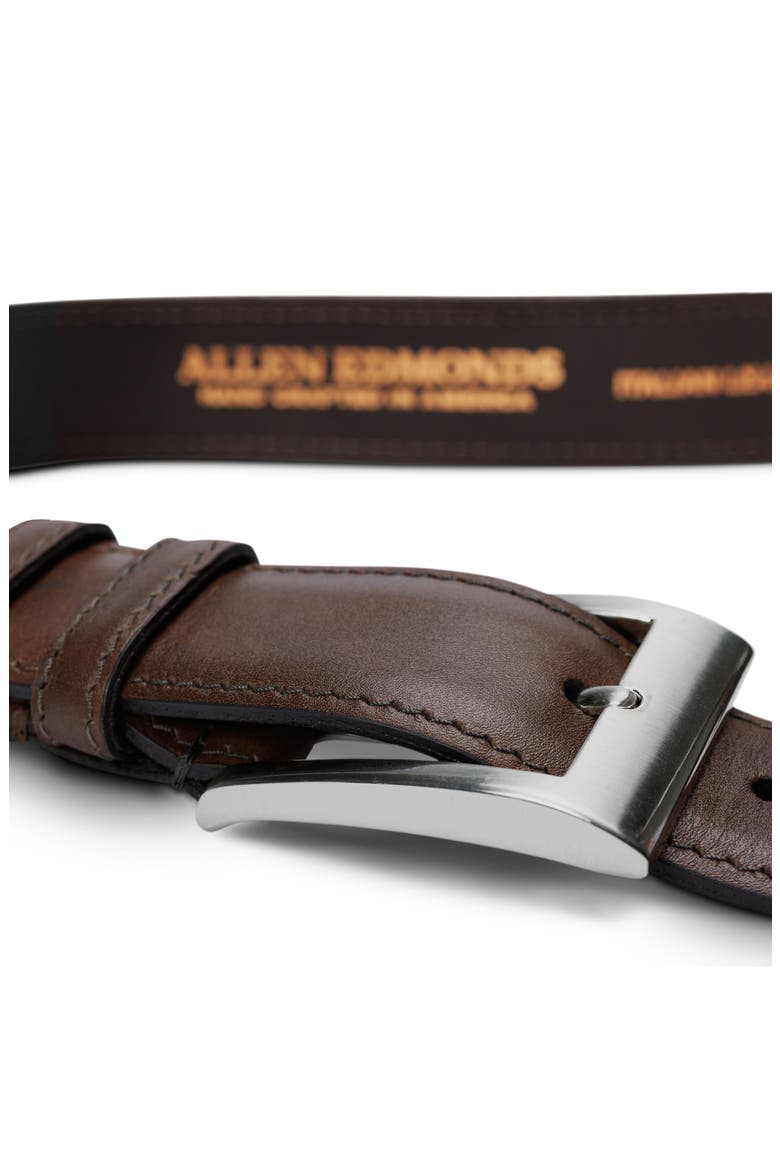 Wide Leather Belt, Alternate, color, ESPRESSO