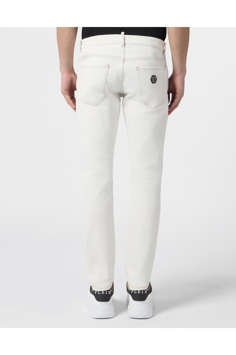 Super Straight Cut Jeans Basic Men, Alternate, color, landscapewhite