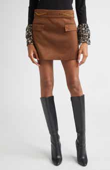 Ramy Brook Martha Chain Detail Miniskirt