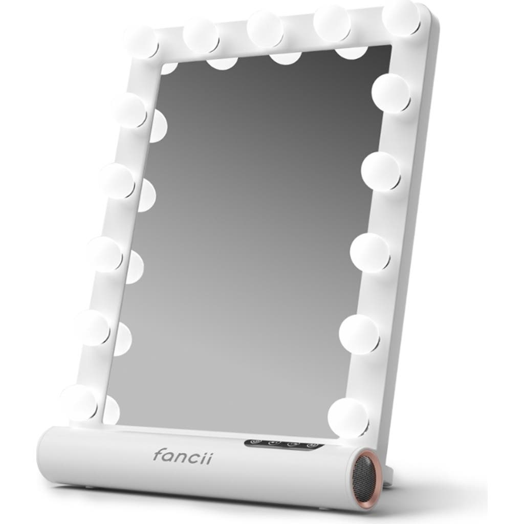 Fancii Madeline Mini Hollywood Mirror In White