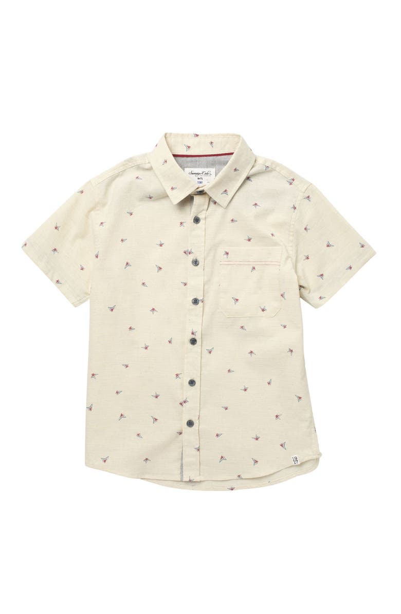 Sovereign Code Frazzle Short Sleeve Shirt, Main, color, 