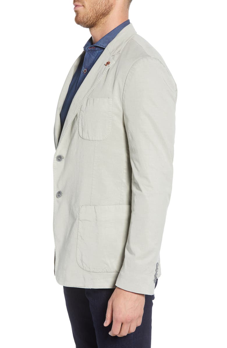Bugatchi Regular Fit Unstructured Blazer, Alternate, color, 
