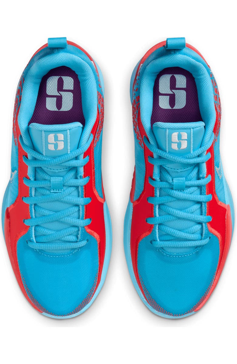 Nike Sabrina 2 Basketball Shoe, Alternate, color, Blue/ Crimson/ Blue/ White