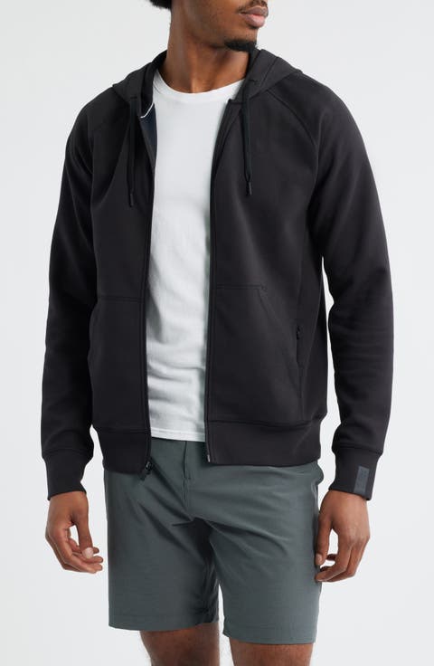 Midweight Tech Performance Full Zip Hoodie