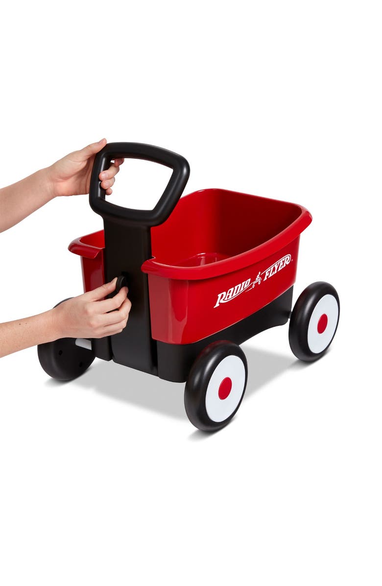 Radio Flyer Push & Pull Walker Wagon, Alternate, color, Red