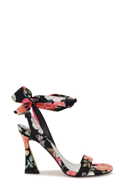Nine West Kelsie Ankle Tie Sandal In Multi