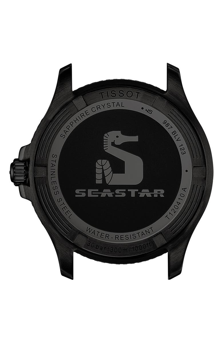 Tissot Seastar 1000 Bracelet Watch, 40mm, Alternate, color, Red Gradient