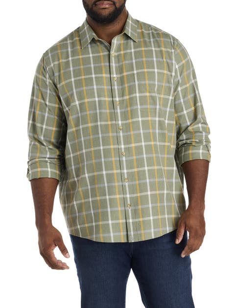 Big & Tall Silva Flannel Sport Shirt