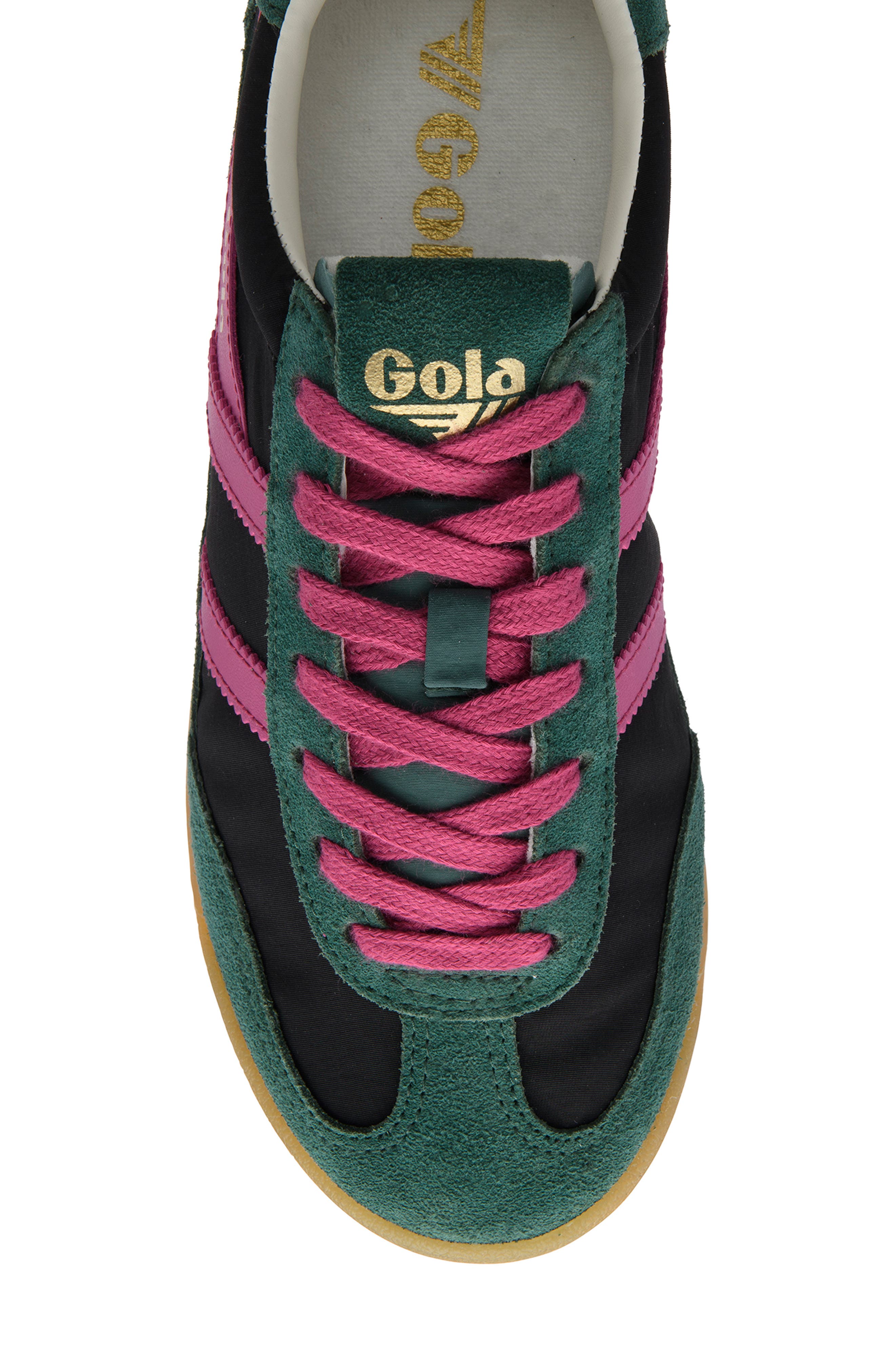 Gola Firefly Sneaker, Alternate, color, Black/Pine/Fuchsia