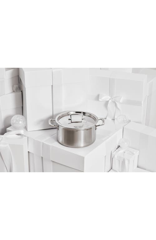 Le Creuset 3 Ply Shallow Casserole Dish 24cm In Stainless Steel